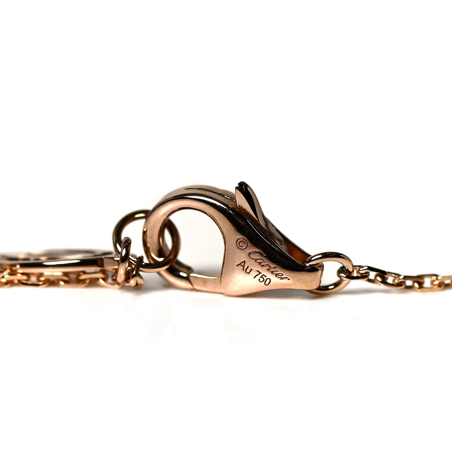 Cartier 18K Pink Gold Diamond XS D'Amour Bracelet 5 of 6