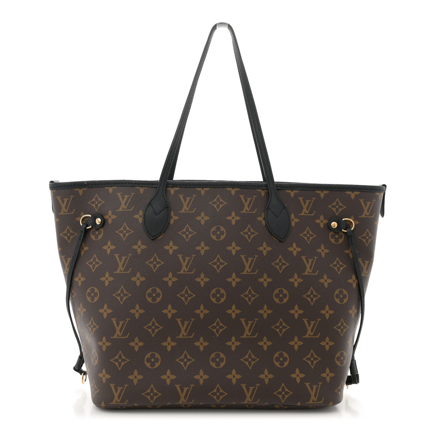 Monogram Calfskin Neo Neverfull Inside Out MM Black