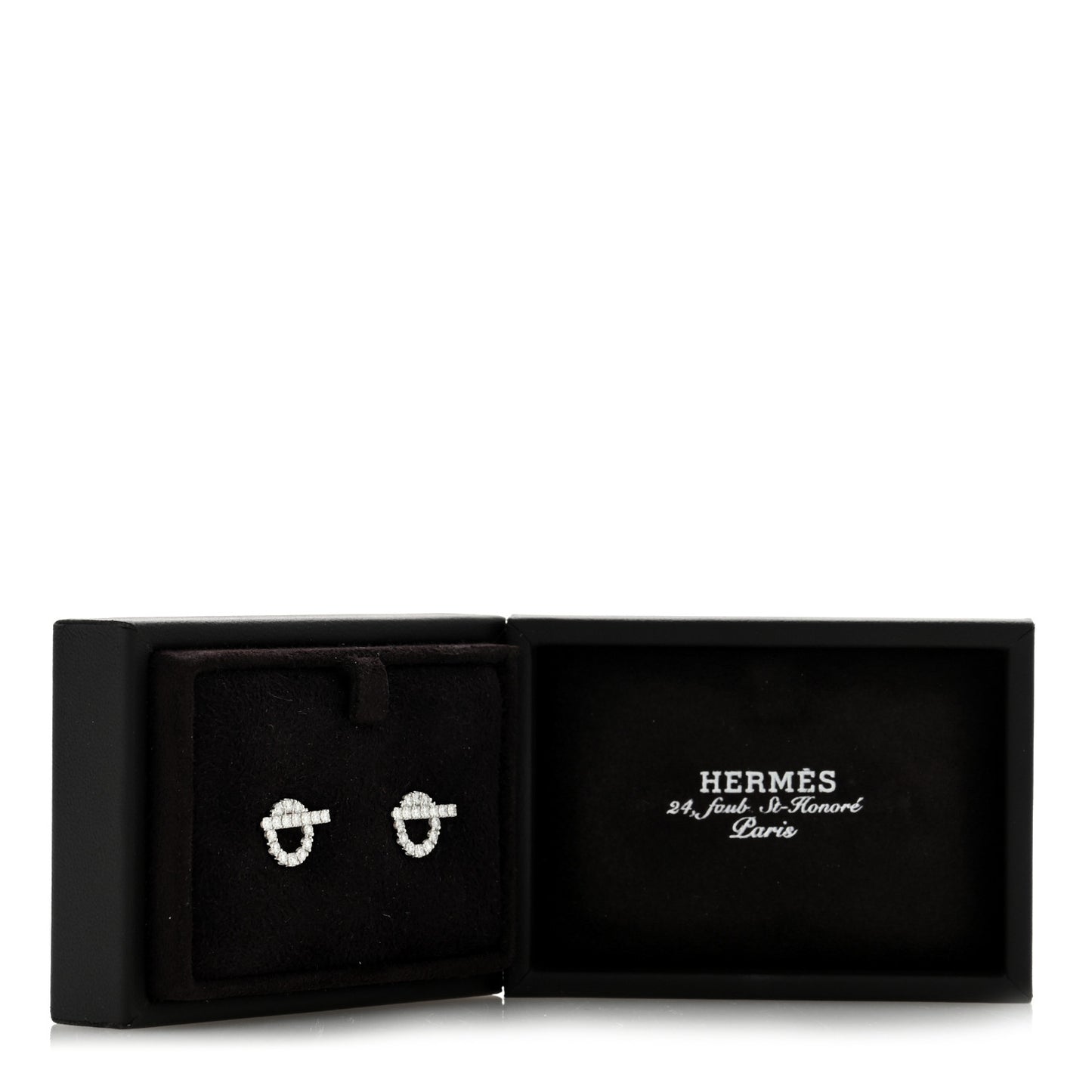 18K White Gold Diamond Finesse Earrings