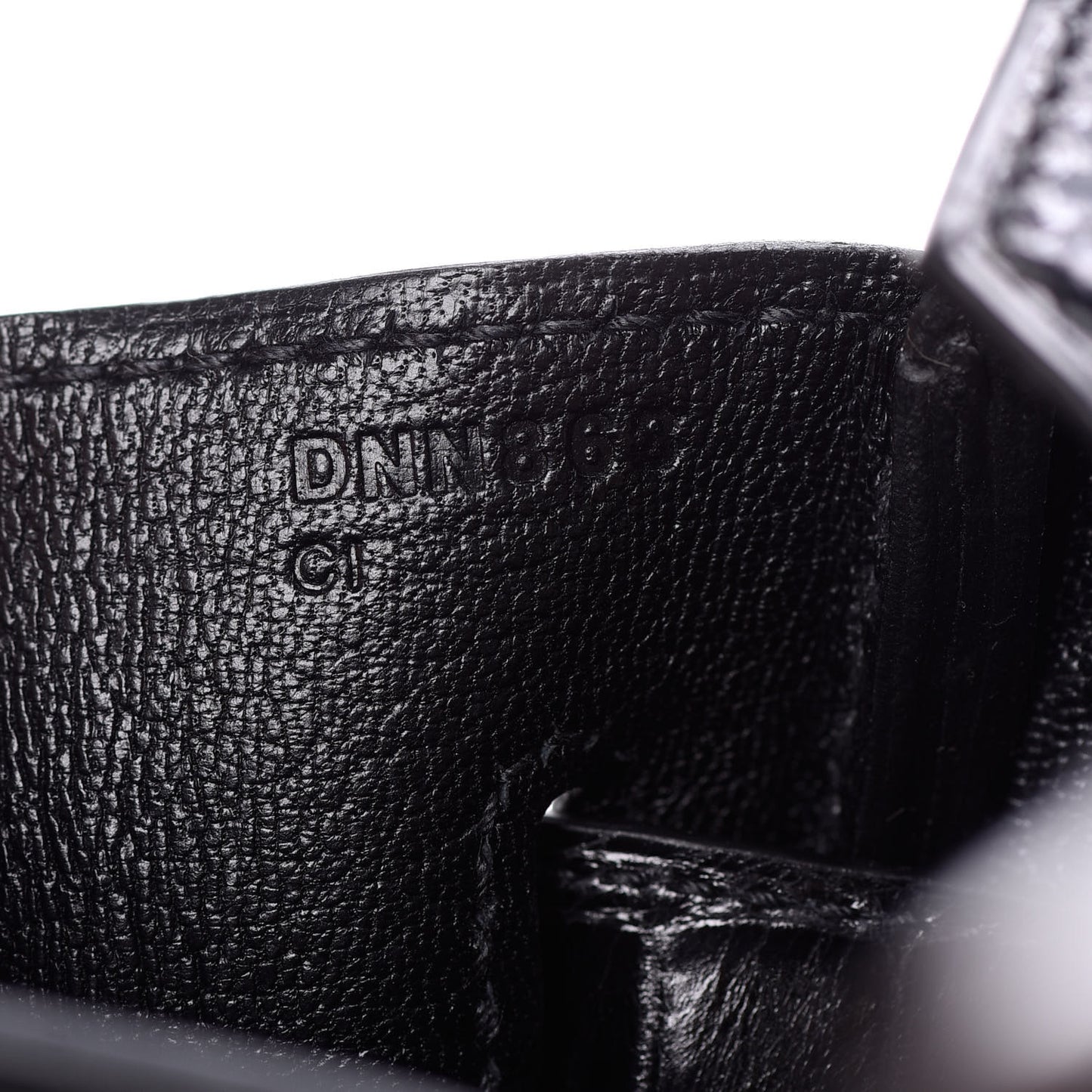 Taurillon Novillo Shiny Niloticus Crocodile Birkin Touch 30 Black