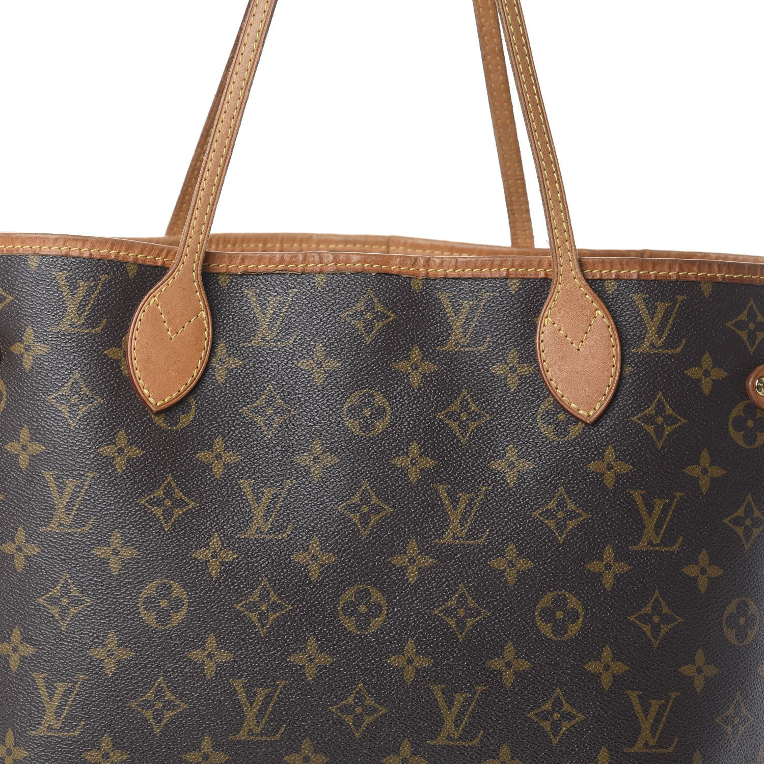 Louis Vuitton Monogram Neverfull MM 7 of 9