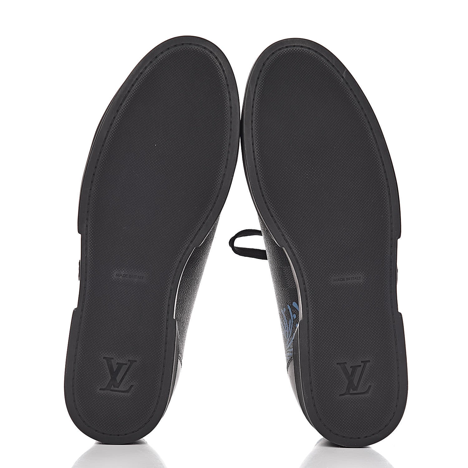 Louis Vuitton Damier Graphite Rope Sneakers 8 Blue 5 of 9