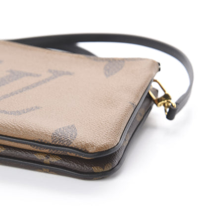 Louis Vuitton Reverse Monogram Giant Double Zip Pochette 7 of 8