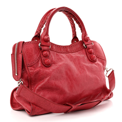 Balenciaga Agneau Giant Brogues Hardware City Sang 3 of 14