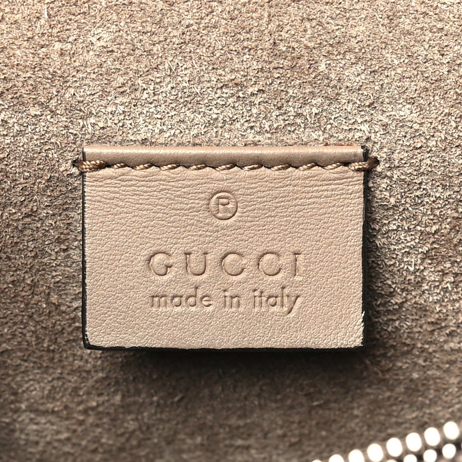 Gucci GG Supreme Monogram Medium Dionysus Shoulder Bag Taupe 6 of 9