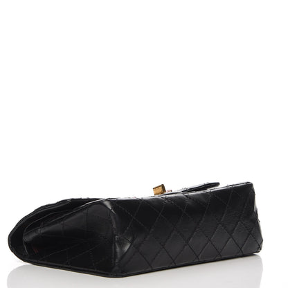 Chanel Aged Calfskin Lucky Charms 2.55 Reissue 225 Flap Black 4 of 10