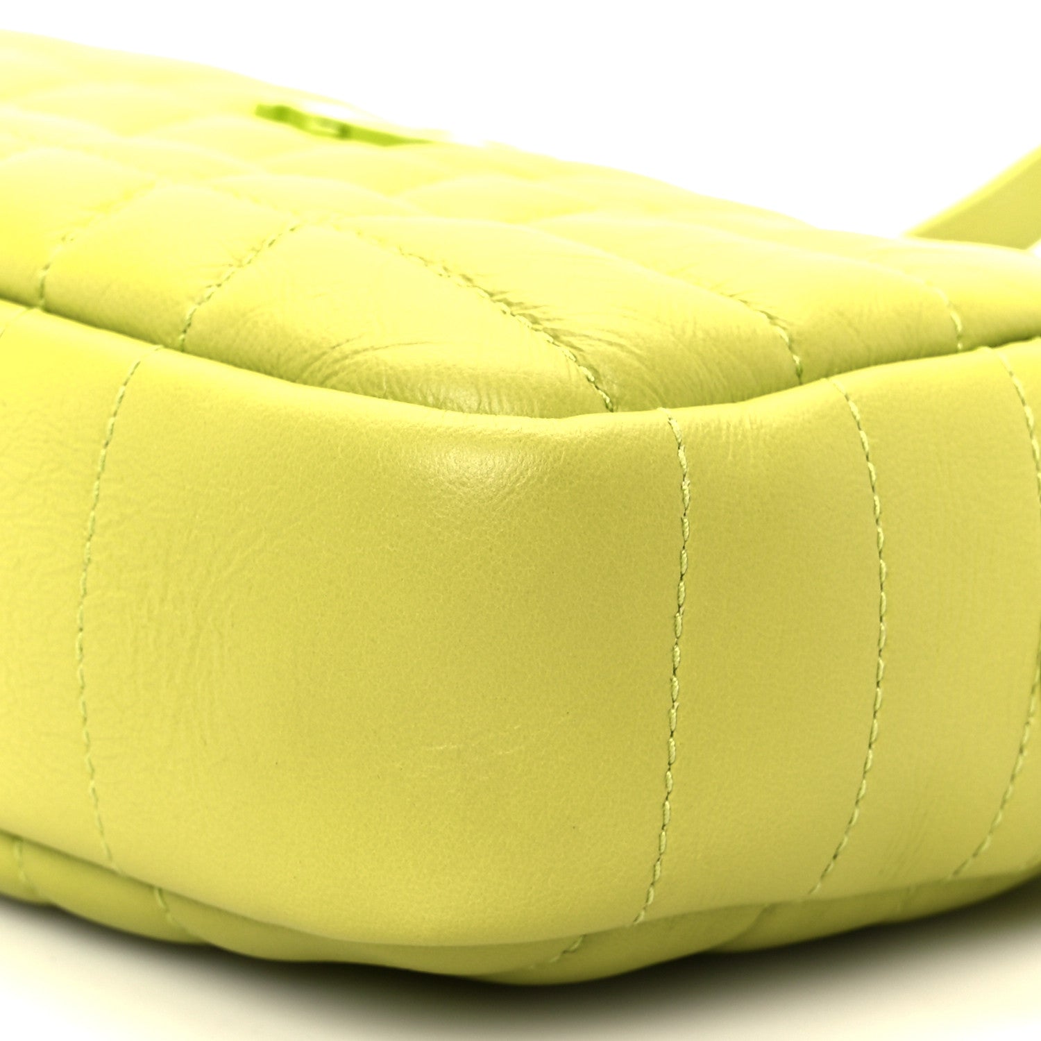 Burberry Lambskin Quilted Mini Lola Camera Bag Vivid Vivid Lime 10 of 10