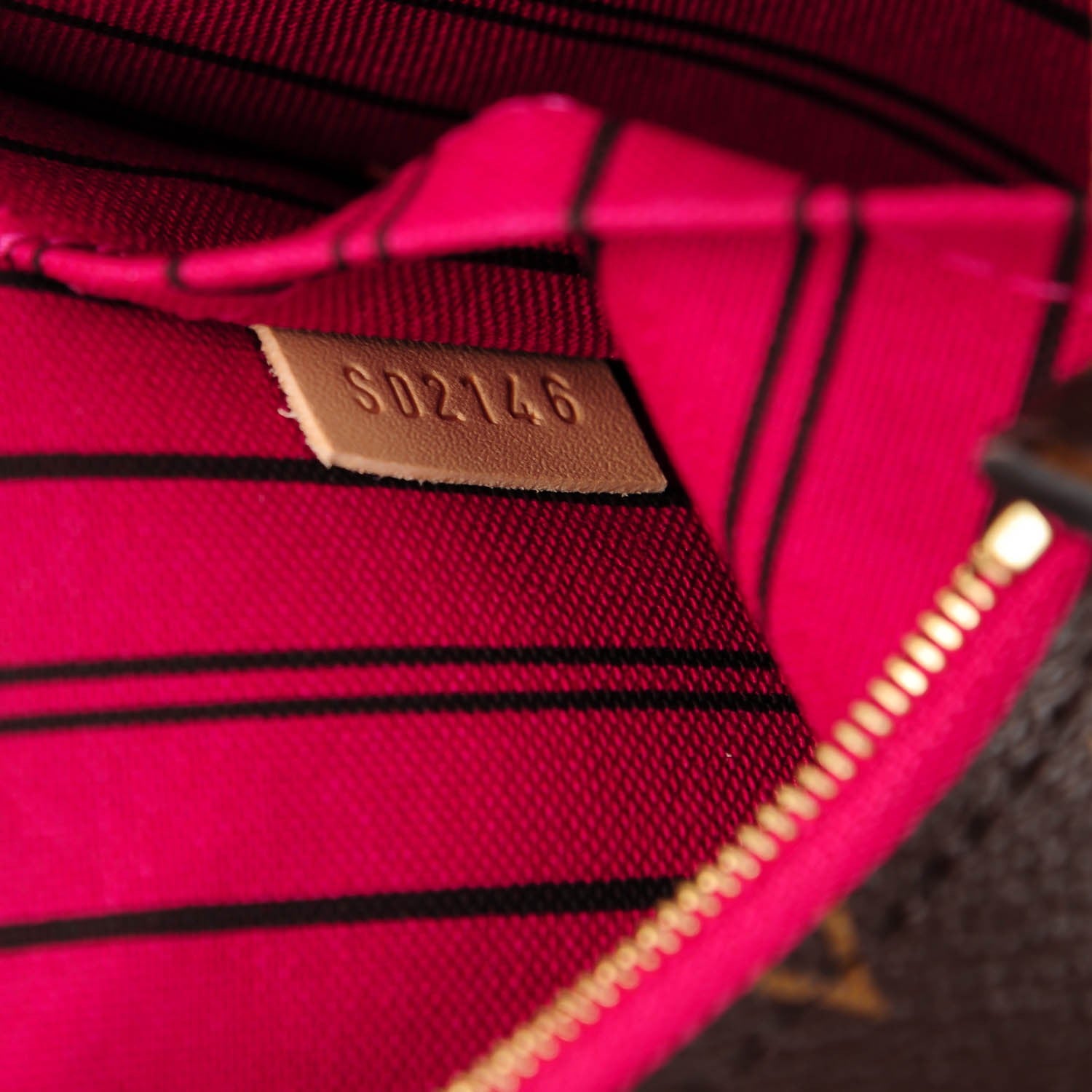Louis Vuitton Monogram Neverfull MM GM Pochette Pivoine 8 of 8