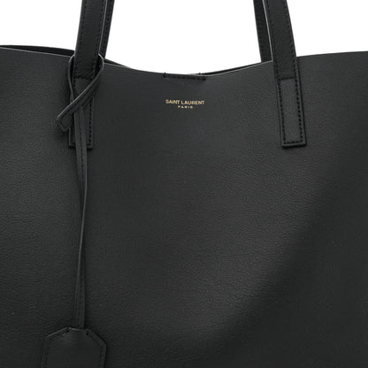 Saint Laurent Calfskin Large Shopping Tote Black 9 of 12