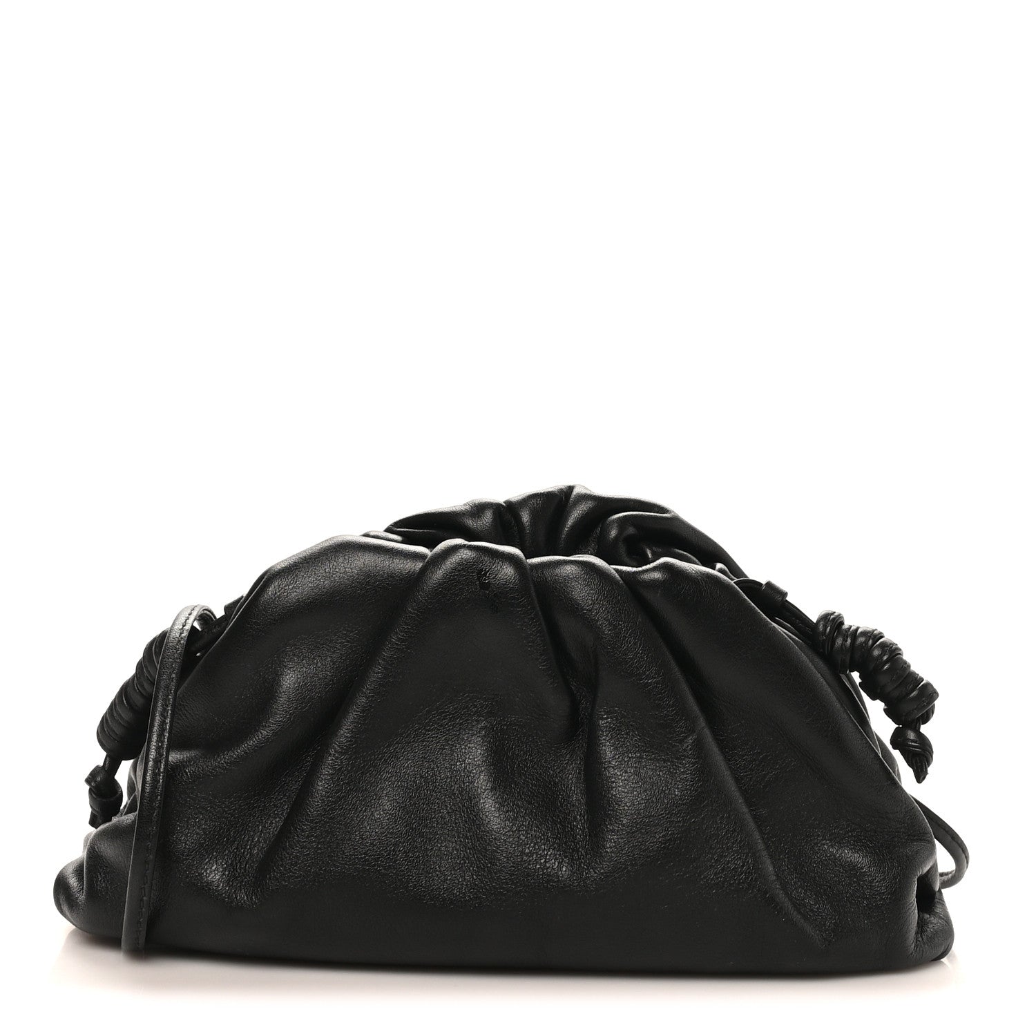 Bottega Veneta Butter Calfskin The Mini Pouch Black 1 of 9