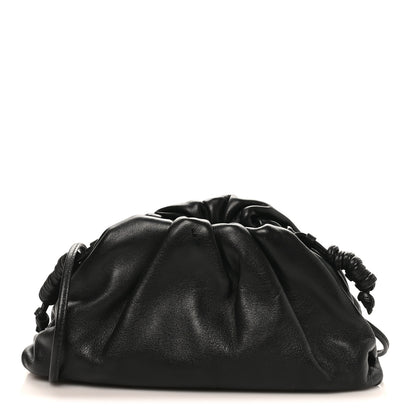 Bottega Veneta Butter Calfskin The Mini Pouch Black 1 of 9