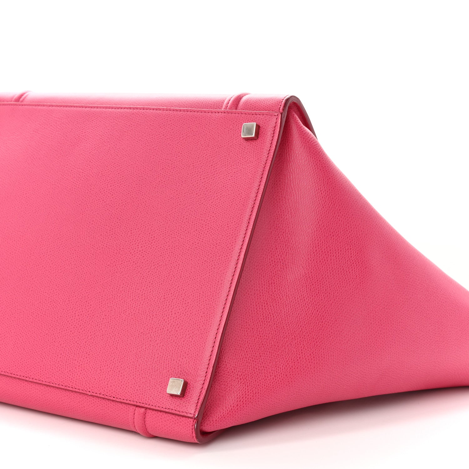 Celine Grained Calfskin Medium Phantom Luggage Fuchsia 11 of 14