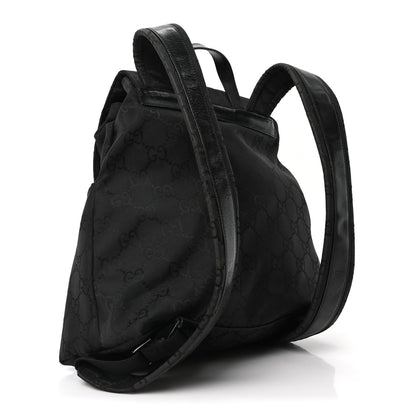 Gucci Nylon Monogram Backpack Black 3 of 10