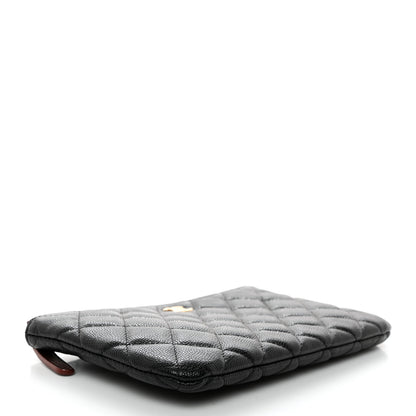 Chanel Caviar Quilted Small Pouch Black 4 of 7