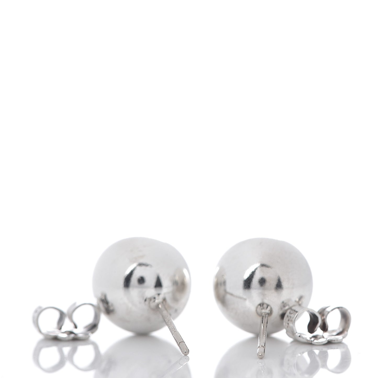 Sterling Silver 10mm HardWear Ball Earrings
