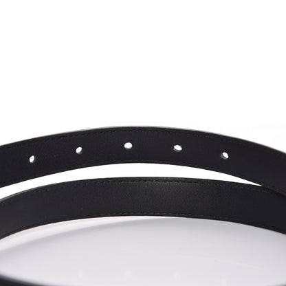 Gucci Calfskin Double G 20mm Belt 75 30 Black 6 of 9