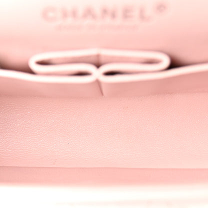Chanel Lambskin Quilted Medium Double Flap Light Pink 5 of 10