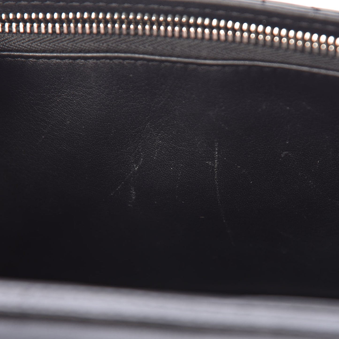 Patent Cannage Miss Dior Promenade Pouch Black