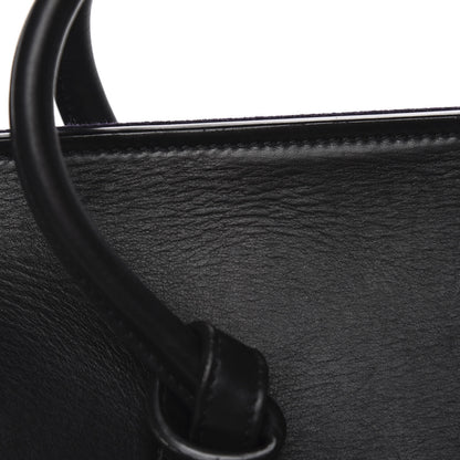 Celine Felt Calfskin Medium Tie Knot Tote Navy 8 of 26