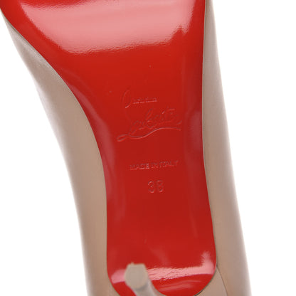 Christian Louboutin Nappa Clare 80 Pumps 38 Nude 7 of 8