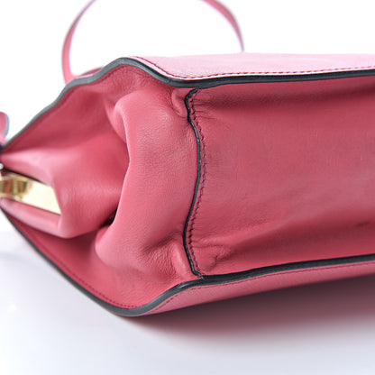Prada Saffiano City Calf Light Frame Bag Peonia 9 of 18