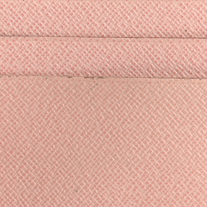 Louis Vuitton Calfskin Felicie Card Holder Insert Rose Ballerine 7 of 8