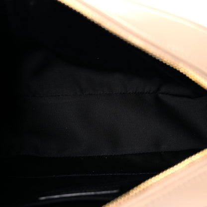 Saint Laurent Calfskin Matelasse Monogram Lou Camera Bag Dark Beige 7 of 12