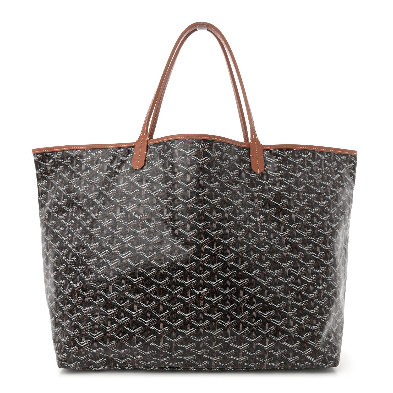 Goyard Goyardine Saint Louis GM Black Gold 1 of 11