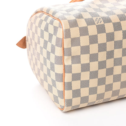 Louis Vuitton Damier Azur Speedy 30 11 of 14
