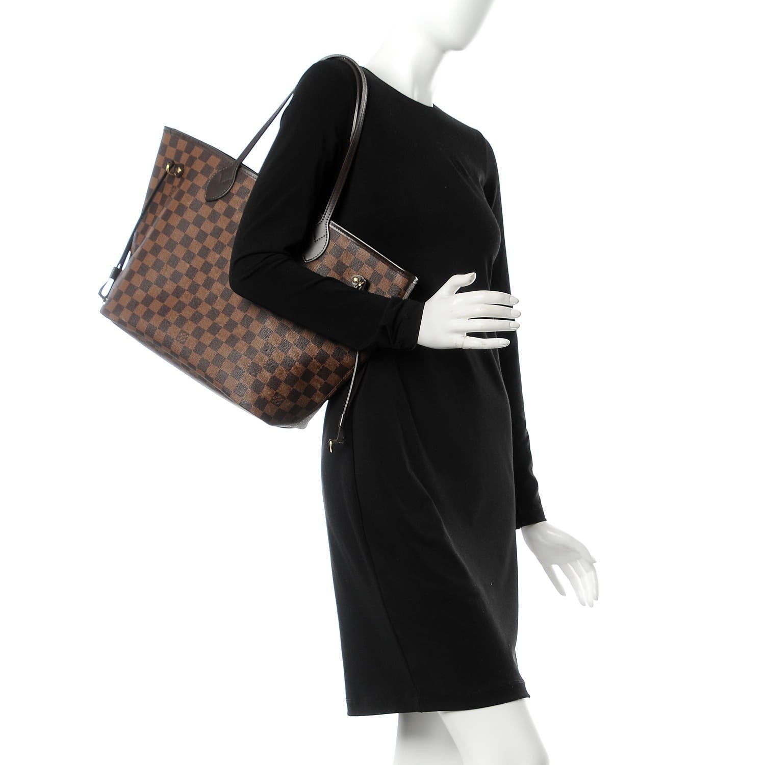 Louis Vuitton Damier Ebene Neo Neverfull MM 2 of 10