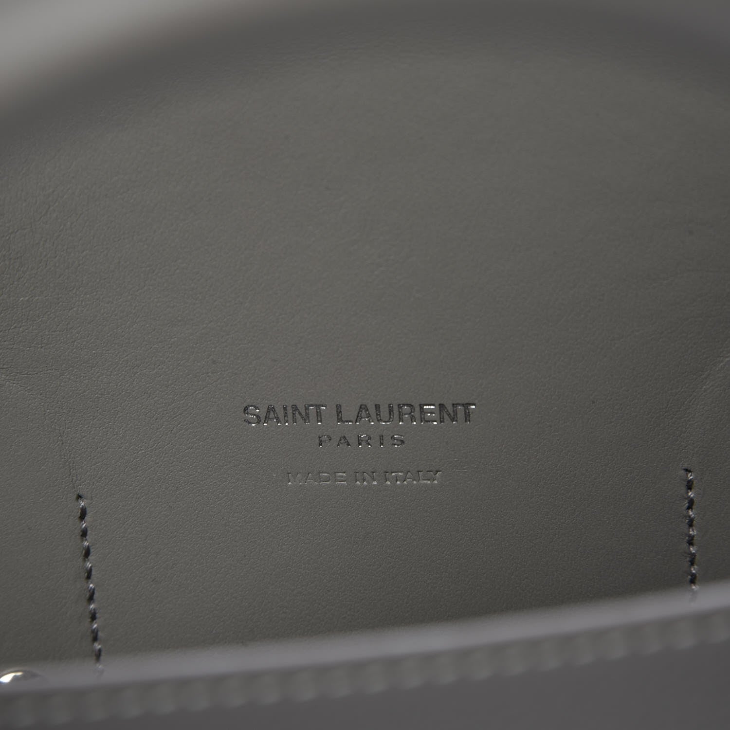 Saint Laurent Grained Calfskin Small Sac De Jour Pearl Grey 7 of 8