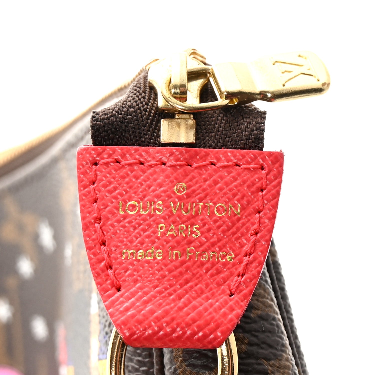 Louis Vuitton Monogram 2021 Christmas Animation London Mini Pochette Accessories Red 7 of 7