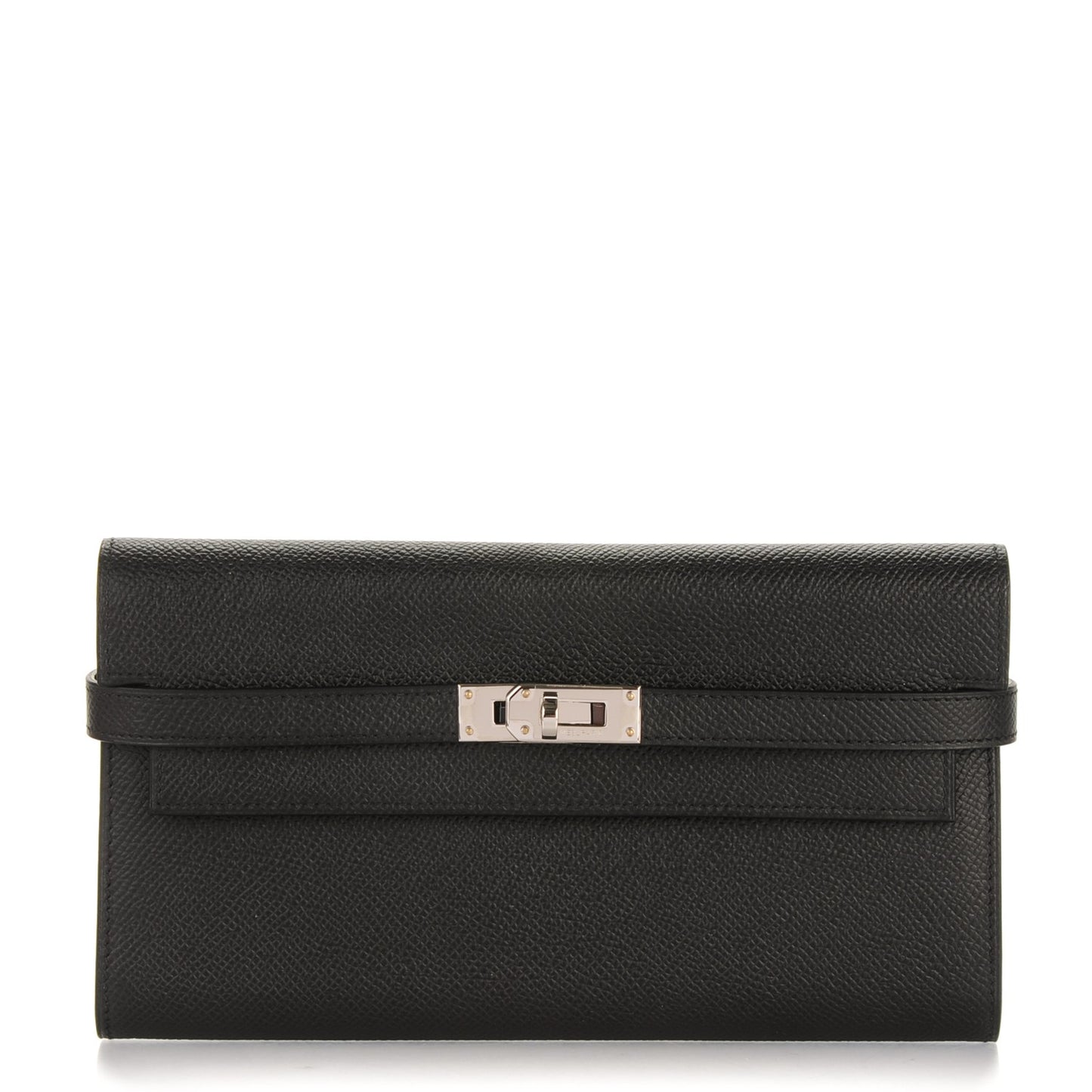 Epsom Kelly Longue Wallet Black