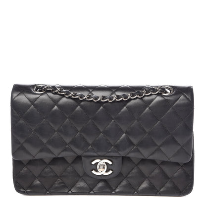 Chanel Lambskin Quilted Medium Double Flap Black 1 of 19