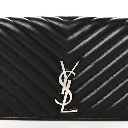 Saint Laurent Lambskin Matelasse Monogram Kate 99 Black 8 of 10