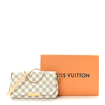 Louis Vuitton Damier Azur Favorite PM 9 of 9