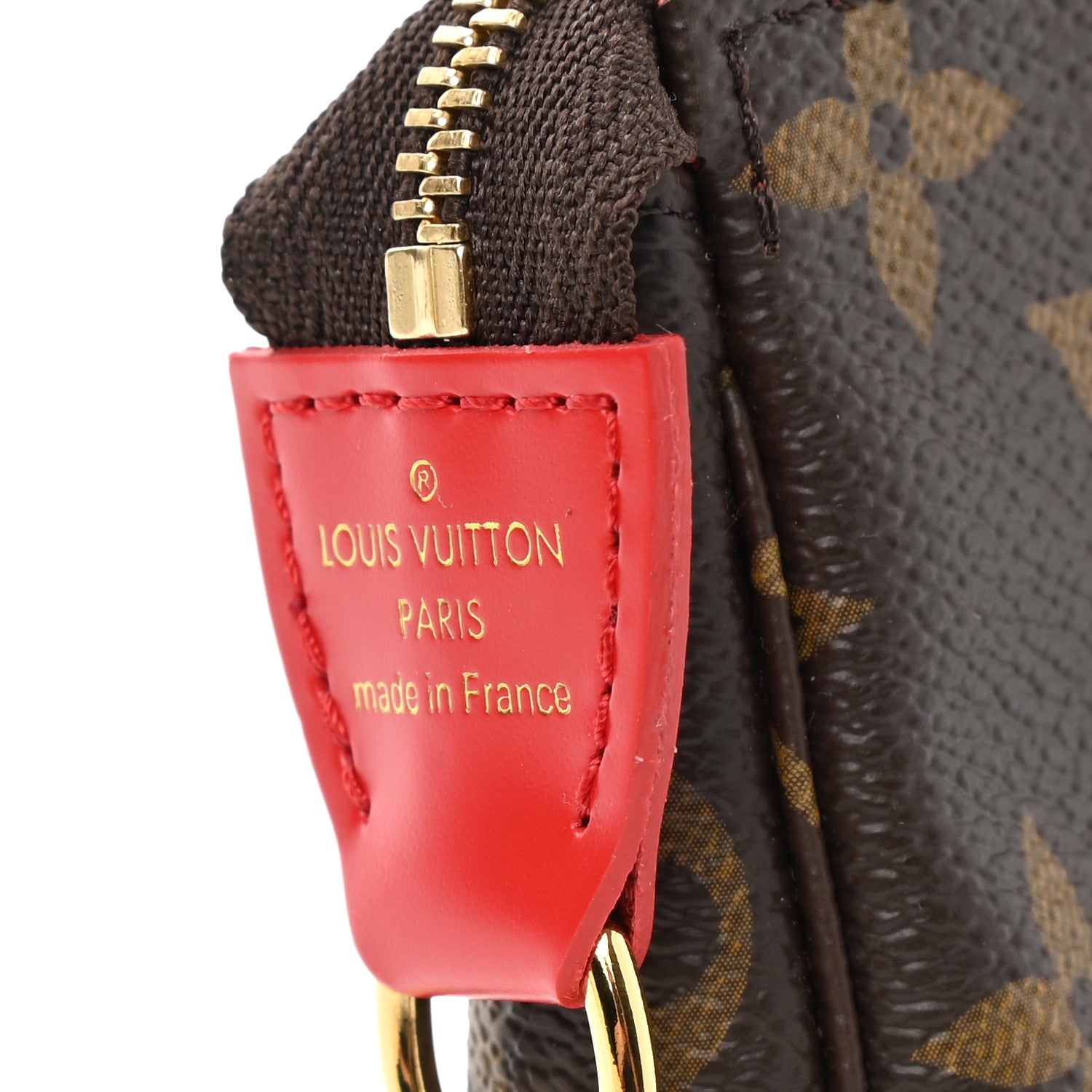 Louis Vuitton Monogram 2020 Christmas Animation Bumper Cars Mini Pochette Accessories Coquelicot 6 of 7