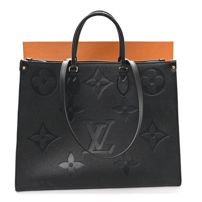 Louis Vuitton Empreinte Monogram Giant Onthego GM Black 10 of 10