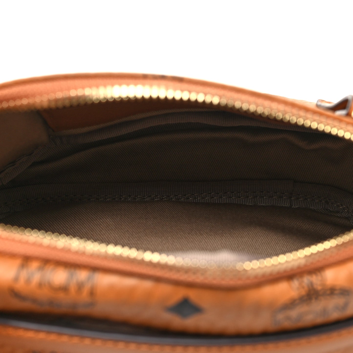 Visetos Small Crossbody Bag Cognac