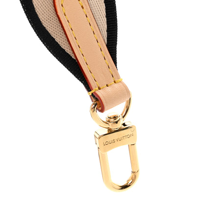 Louis Vuitton Jacquard Speedy Bandouliere 20 Shoulder Strap Black 3 of 4