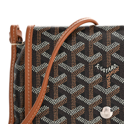 Goyard Goyardine Plumet Wallet Clutch Black Gold 7 of 11