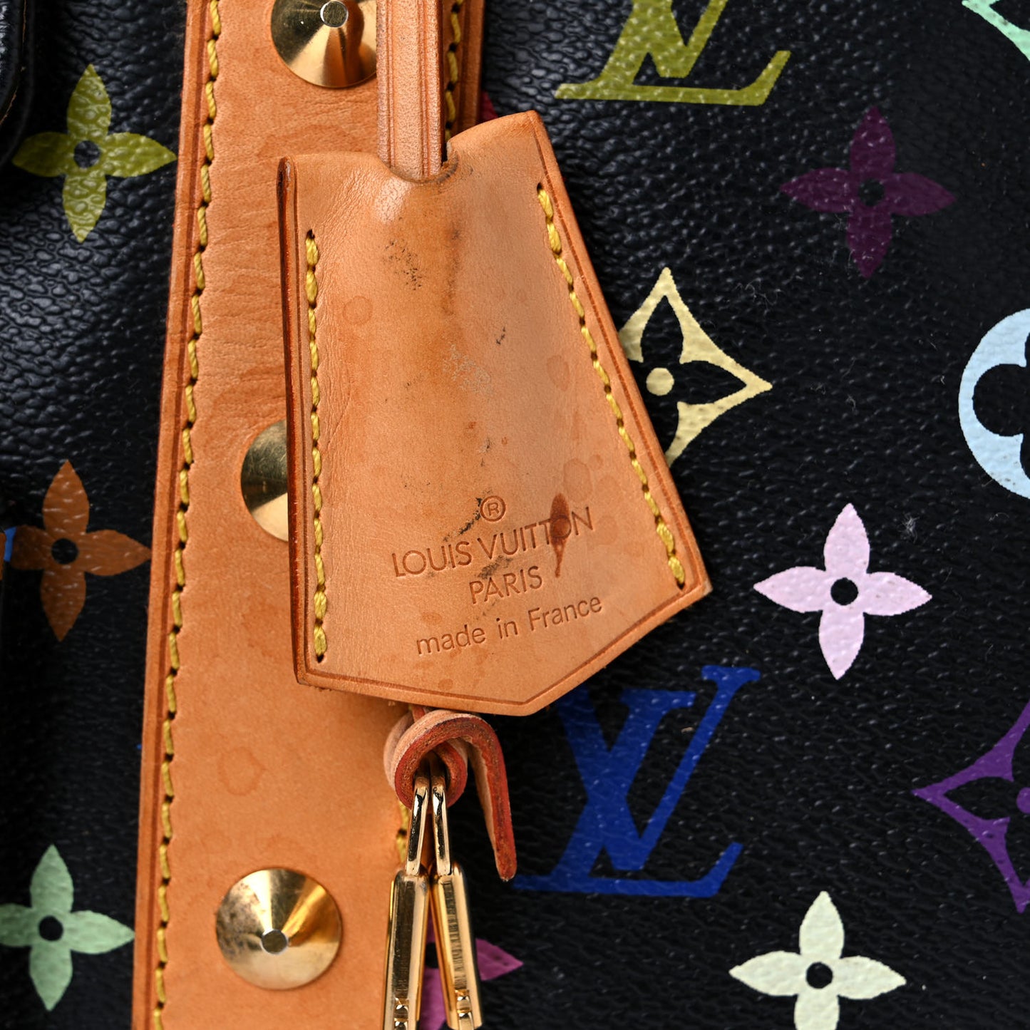 Monogram Multicolor Keepall 45 Black