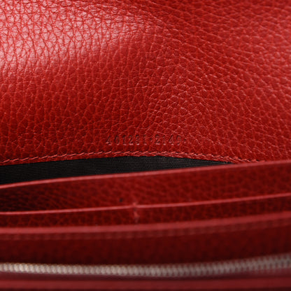 Gucci Calfskin Mini Dionysus Chain Wallet Hibiscus Red 9 of 11