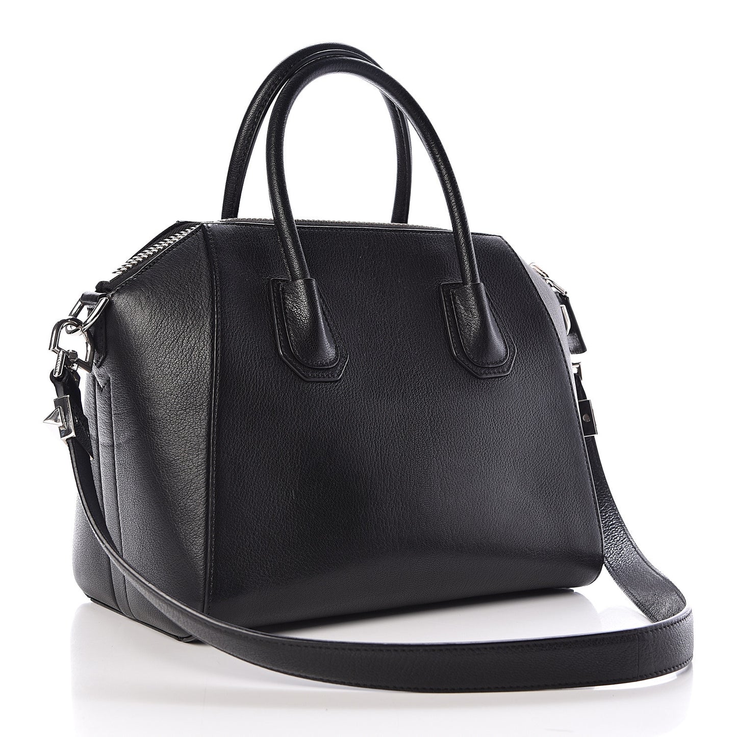 Sugar Goatskin Small Antigona Black
