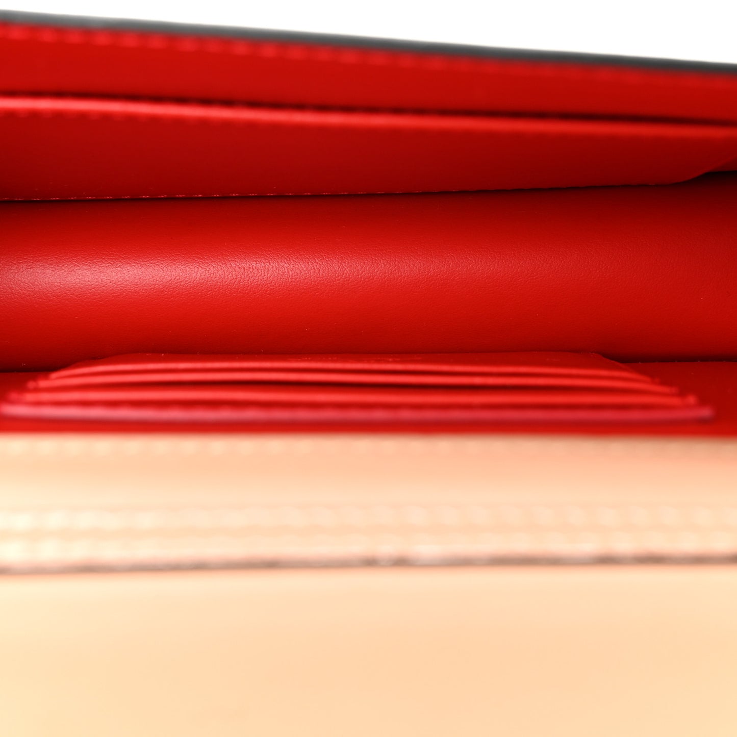 Patent Calfskin Loubi54 Crossbody Clutch Blush