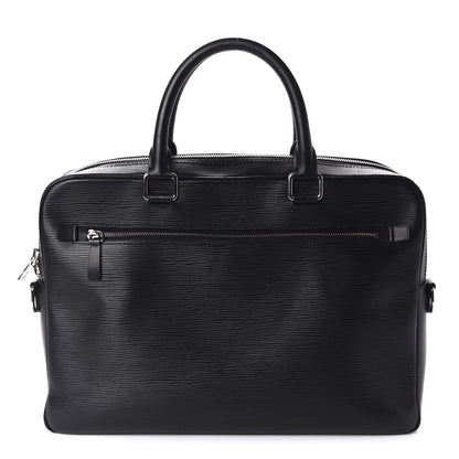 Louis Vuitton Epi Porte Document Business Briefcase Black 1 of 11