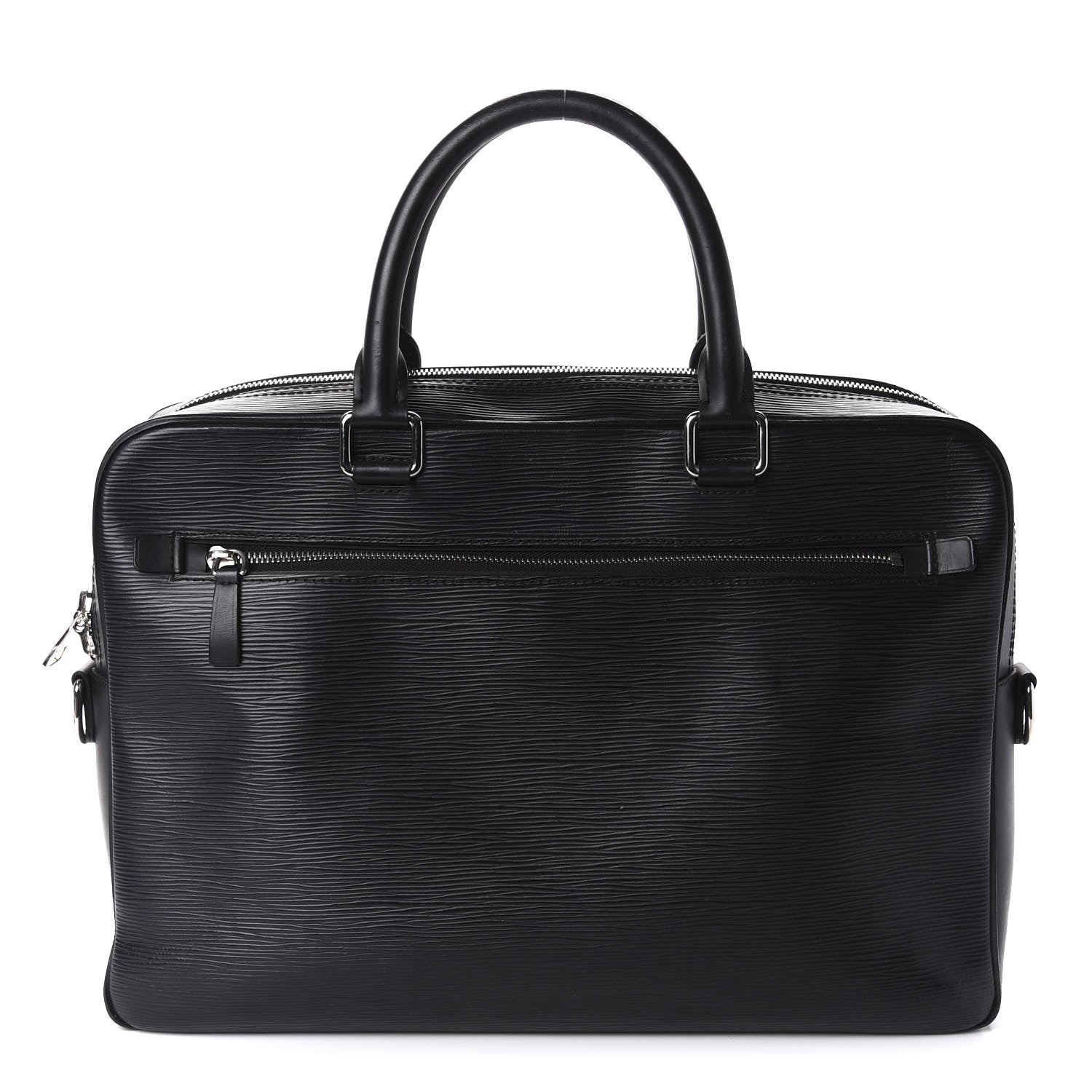 Louis Vuitton Epi Porte Document Business Briefcase Black 1 of 11
