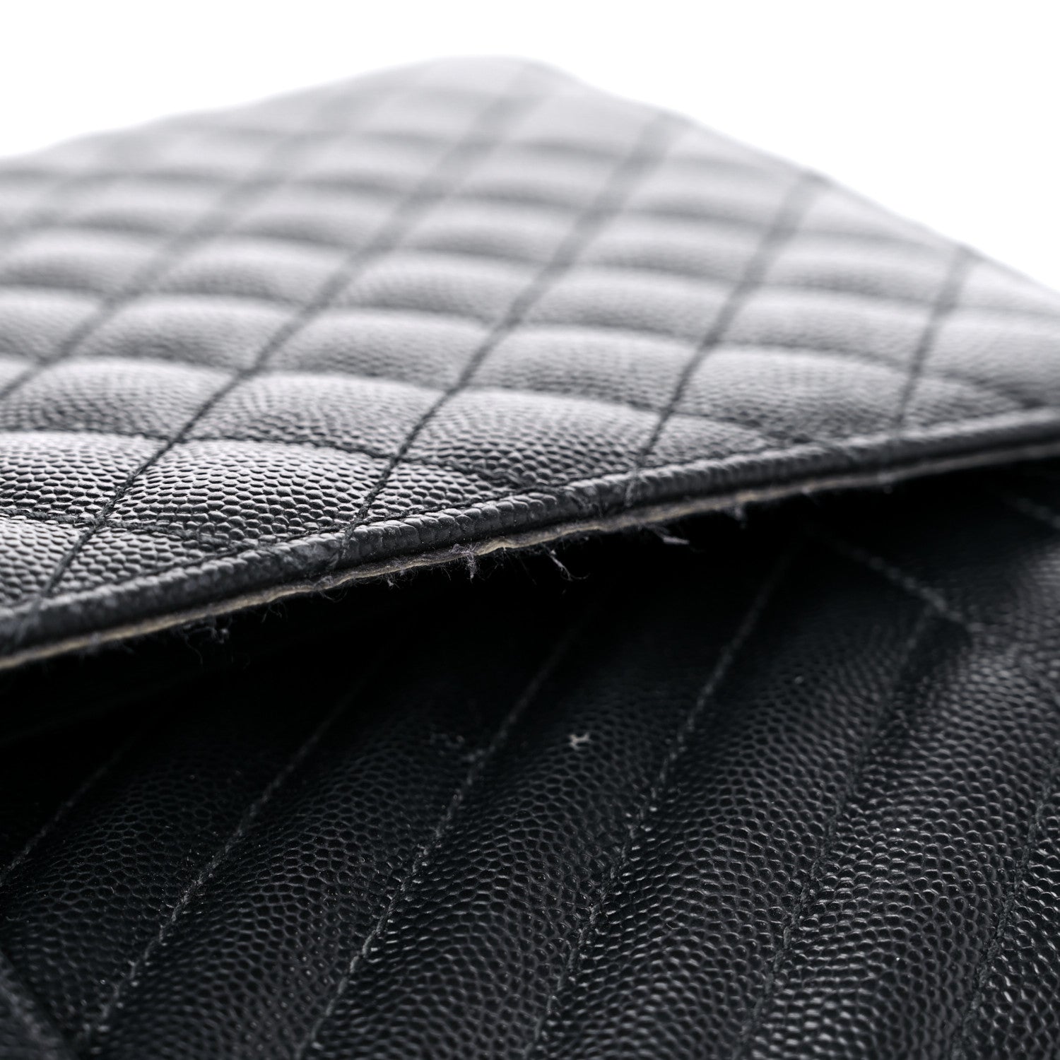 Saint Laurent Grain De Poudre Textured Mixed Matelasse Large Triquilt Monogram Satchel Black 18 of 19