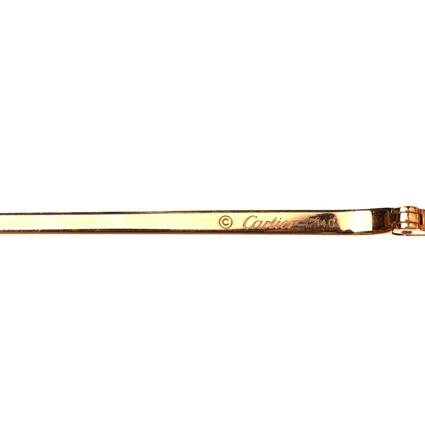 Signature C De Cartier Sunglasses Havana Brown
