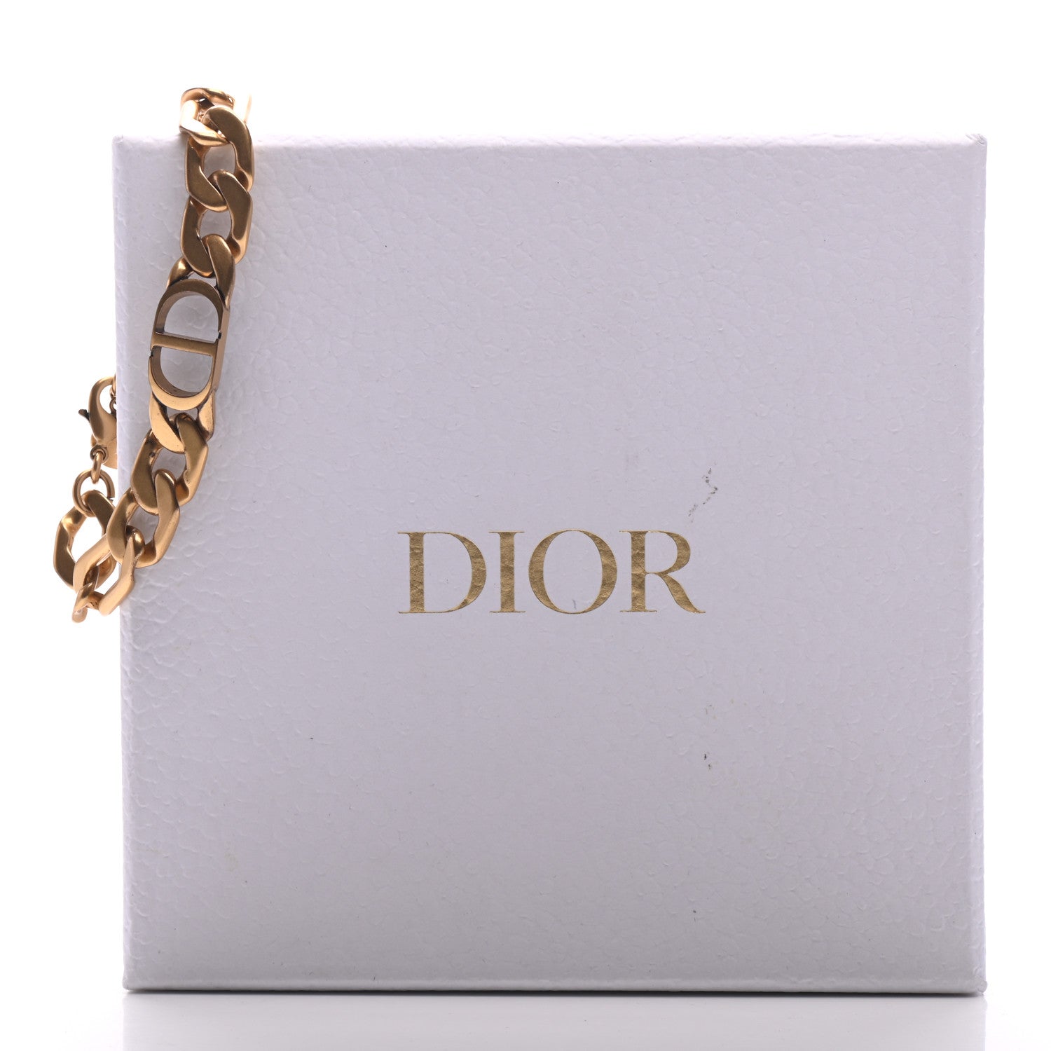 Christian Dior Metal Danseuse Etoile Chain Bracelet Gold 7 of 7